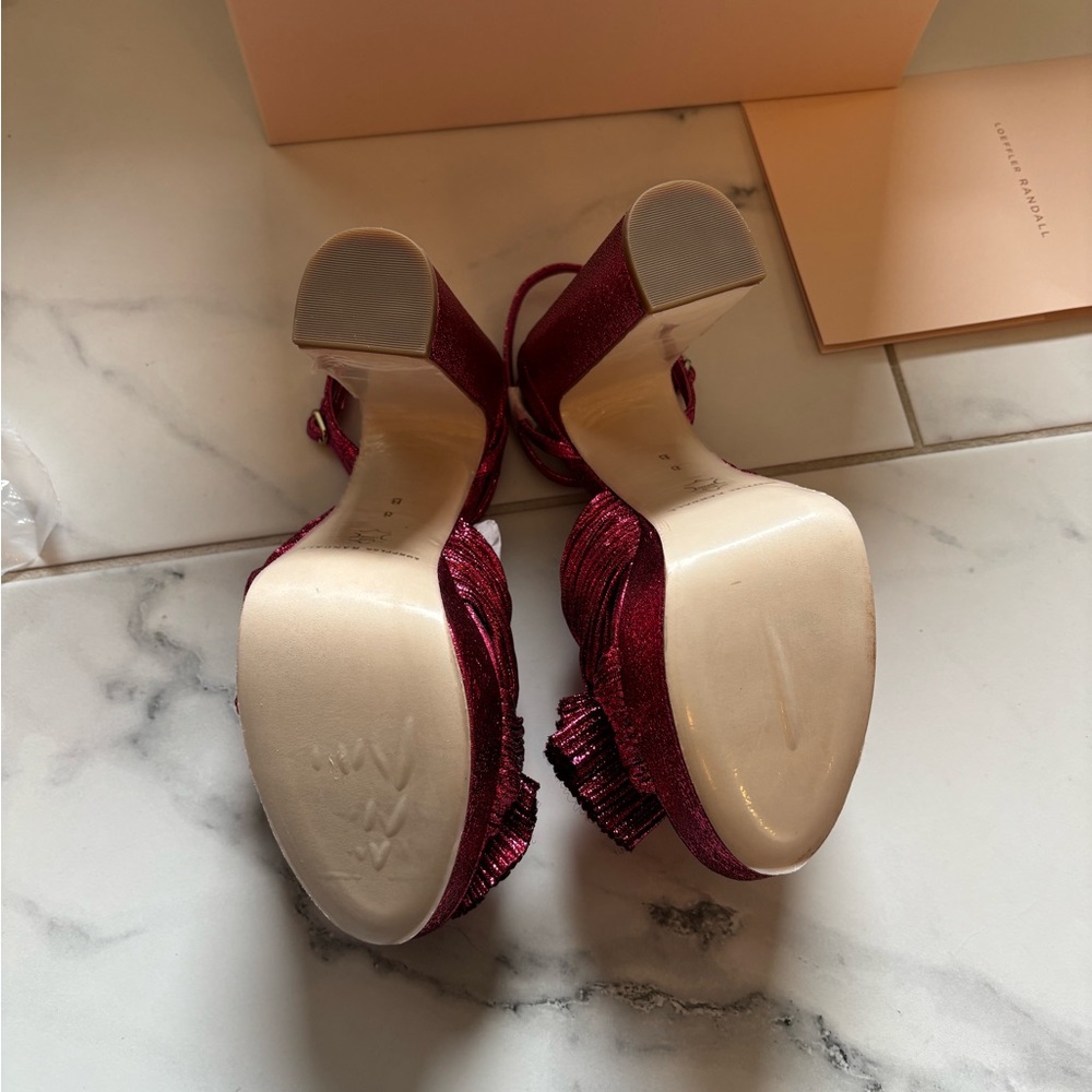 NWT Loeffler Randal Natalia Platforms - Picture 9 of 9